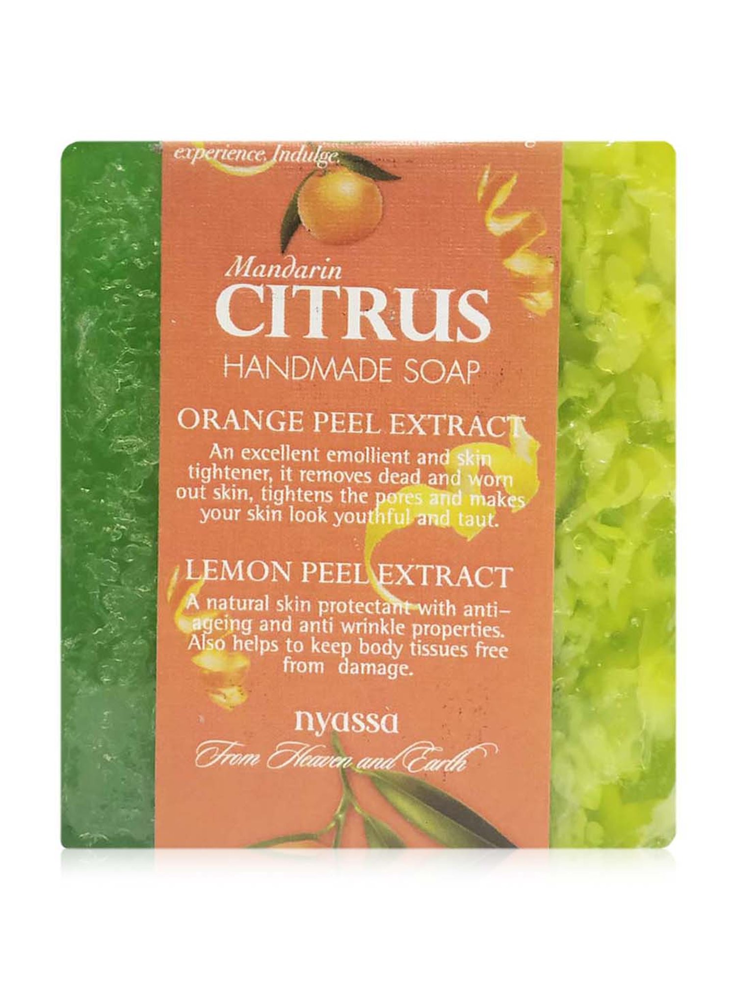 Nyassa Mandarin Citrus Handmade Soap - 150 gm