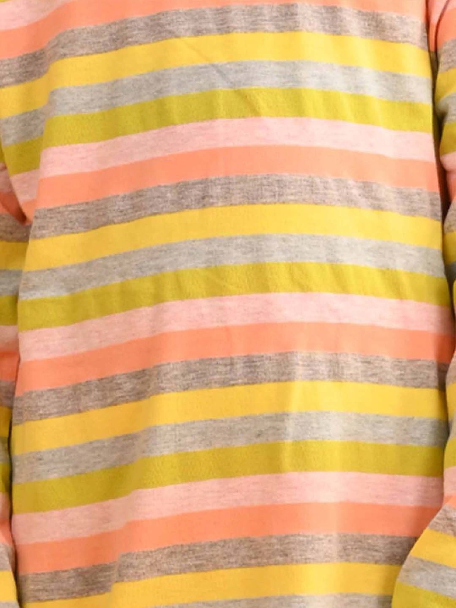 Anthrilo Kids Multicolour Cotton Striped Full Sleeves T-Shirt & Trouser