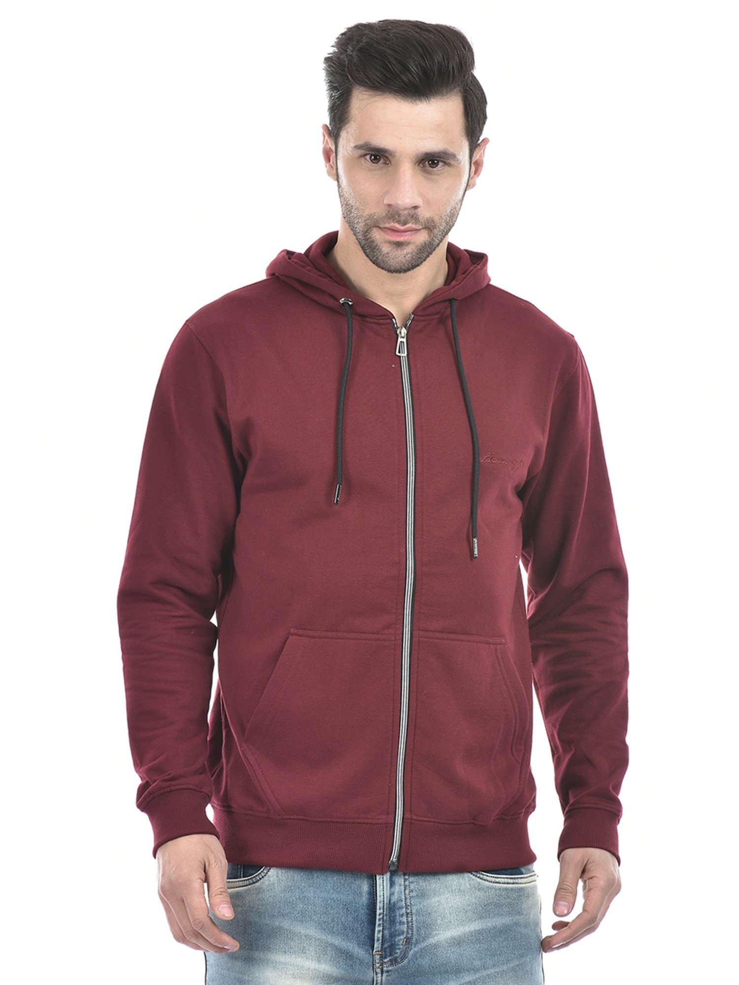 Lawman Pg3 Maroon Regular Fit Sweatshirt