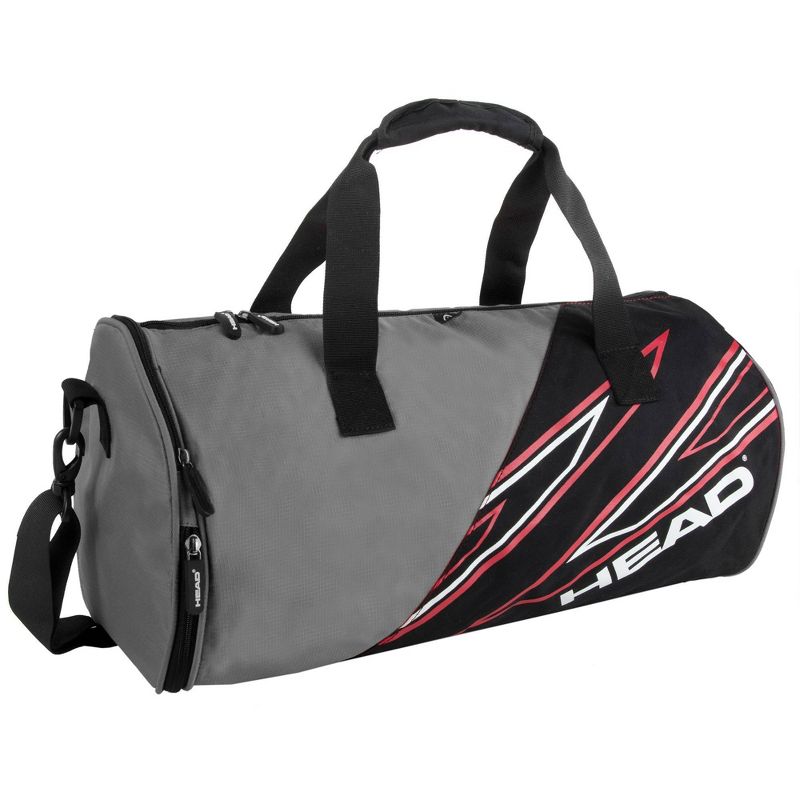 HEAD Stamina Duffel Bag - Gray/Black