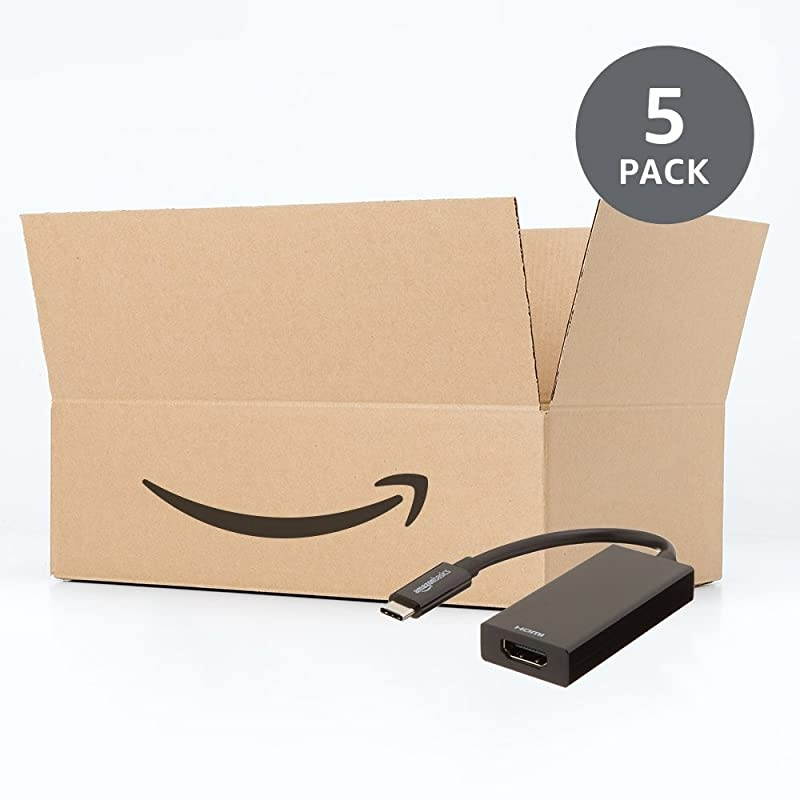 USB 31 TypeC to HDMI Adapter Black 5Pack