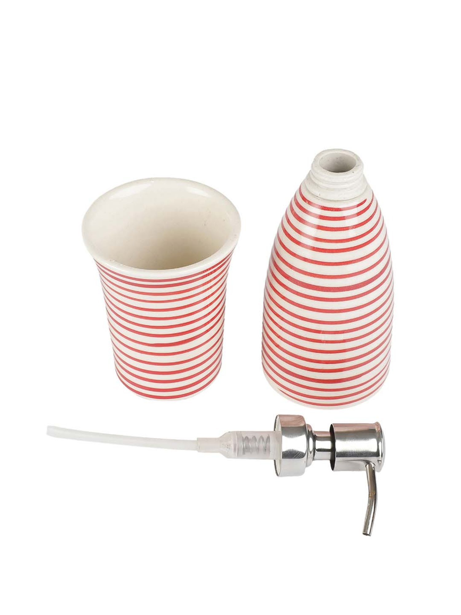 VarEesha Aztec Multicolor Ceramic Bath Accessories - Set of 2