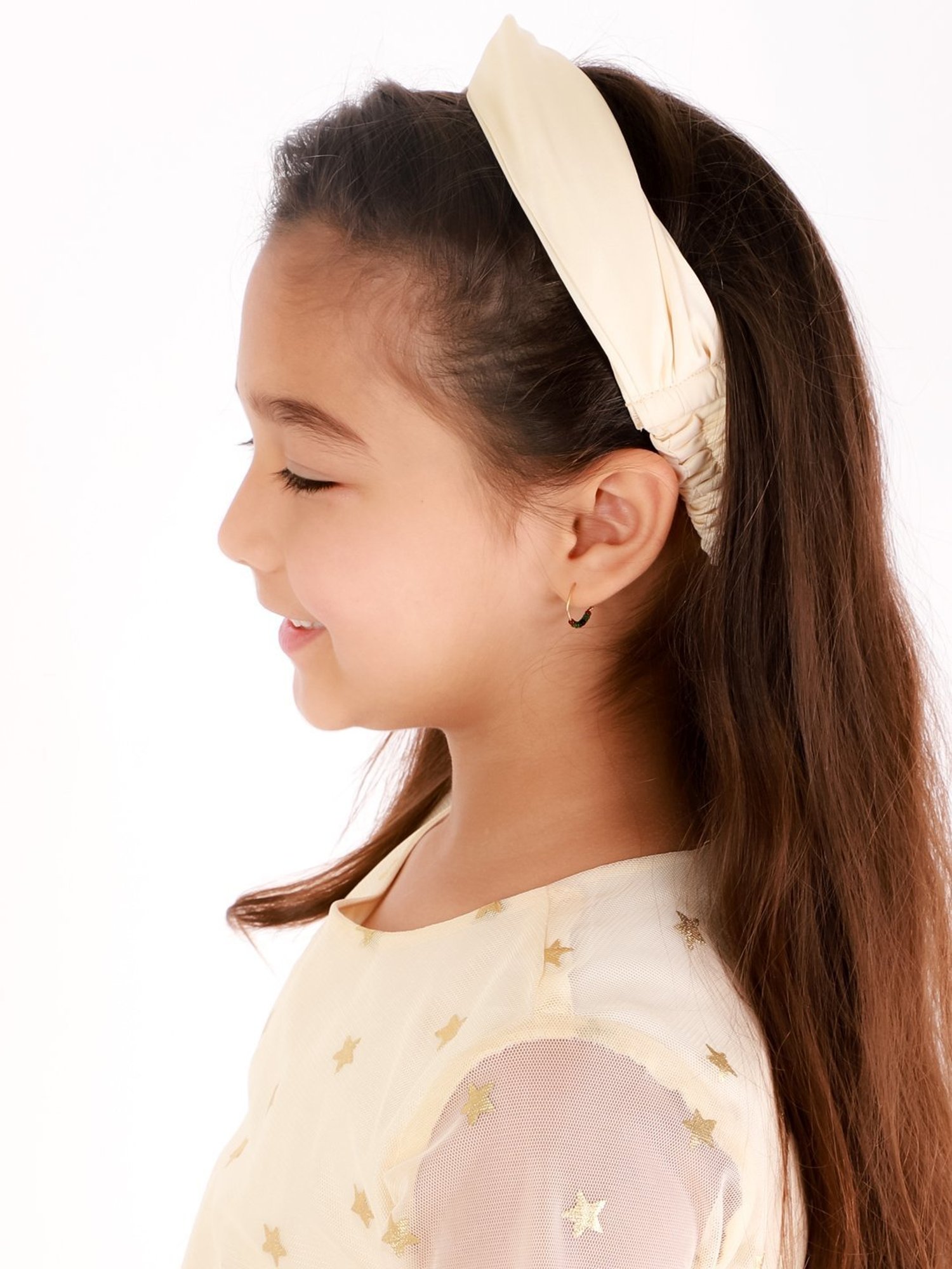 KidsDew Beige Embellished Casual Dress