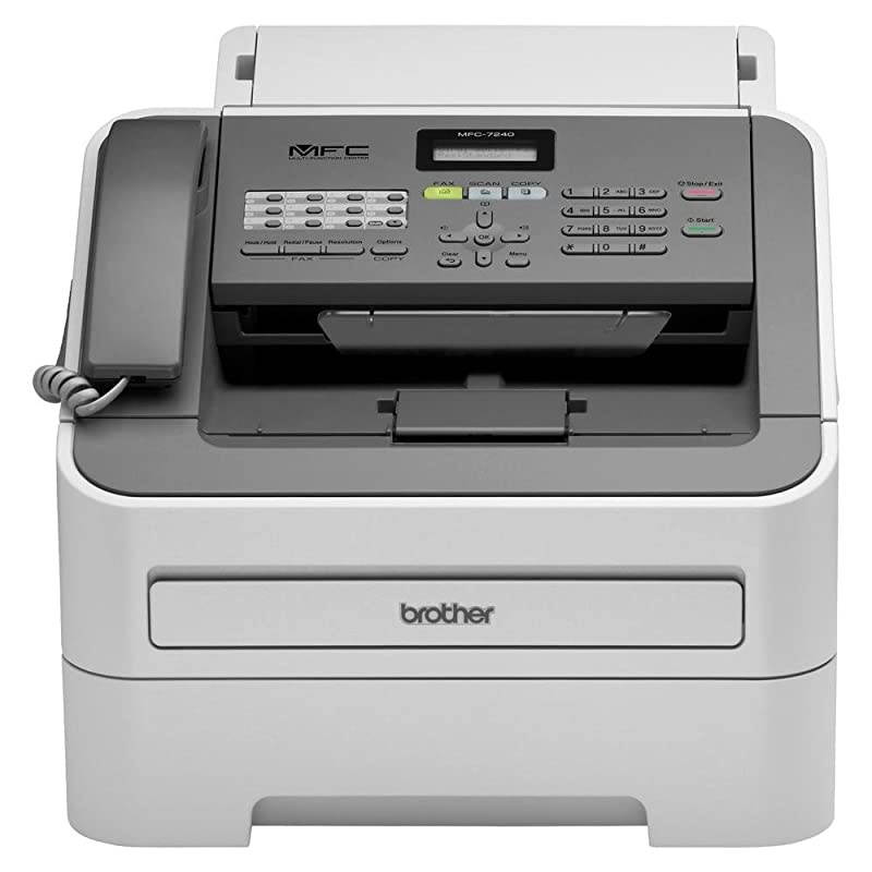 Printer MFC7240 Monochrome Printer with Scanner, Copier and Fax,Grey, 12.2" x 14.7" x 14.6"