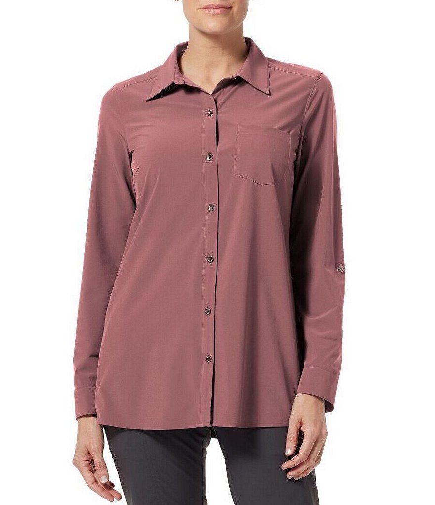 Royal Robbins Spotless Traveler Packable Point Collar Long Sleeve Shirt
