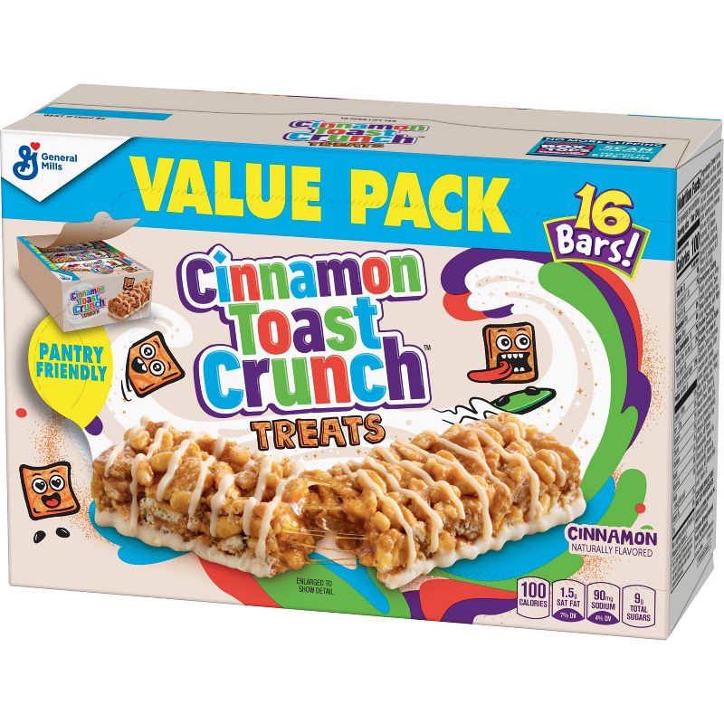 Cinnamon Toast Crunch Flavored Cinnamon Bars  - 16ct