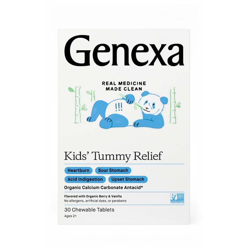 Genexa Kids' Tummy Relief Tablet - 30ct