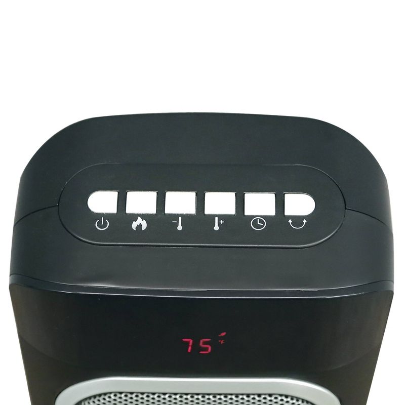 Comfort Zone Digital Ceramic Oscillating Tower Heater