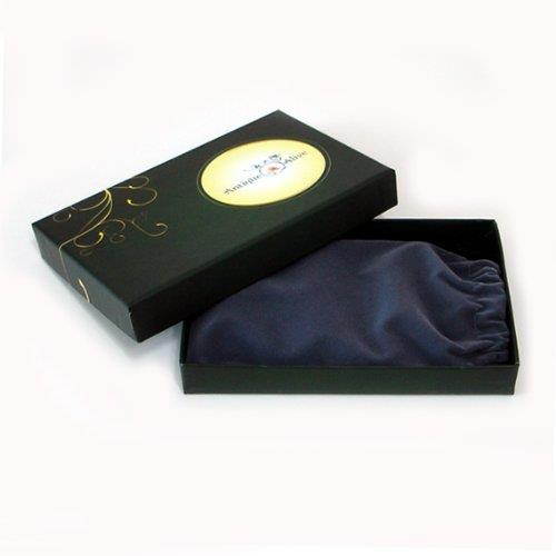 Antique Alive Mother of Pearl Blue Butterfly Metal Business Credit Name Id Card Holder Case Wallet (B115)