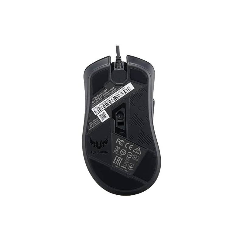 Optical RGB Gaming Mouse TUF M3 | Ergonomic Lightweight RightHanded Wired Gaming Mouse for PC | 7000 DPI GamingGrade Optical Sensor | Omron Switches | 7 Buttons | Aura Sync RGB Lighting