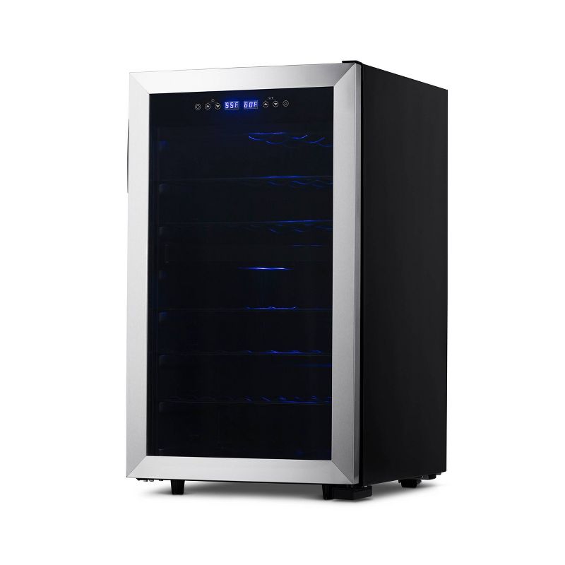 NewAir 43-Bottle Dual-Zone Freestanding Wine Cooler