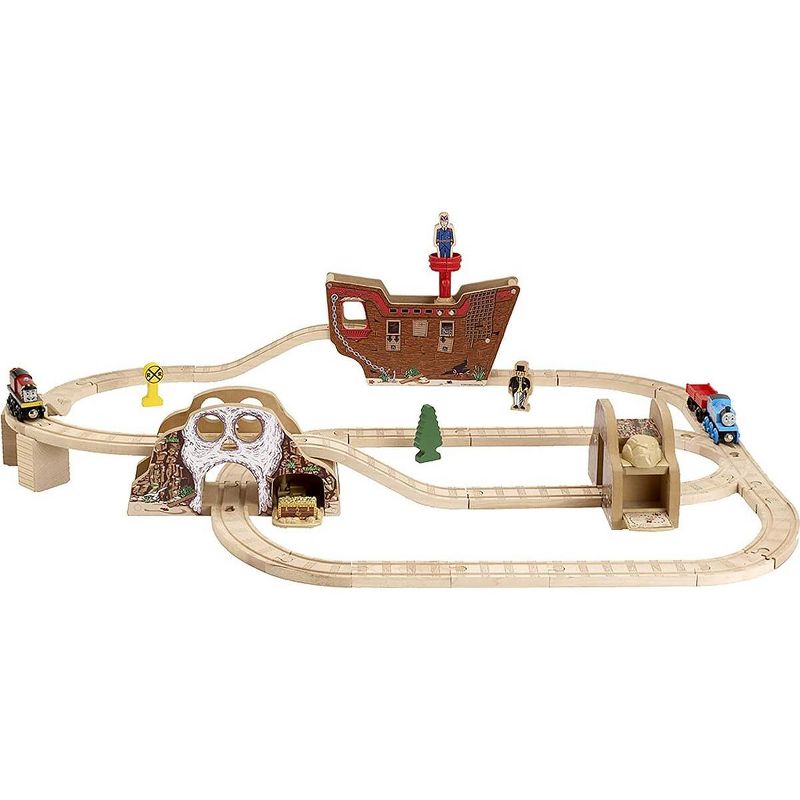Ertl Thomas & Friends Wooden Railway Pirate Cove Discovery Set