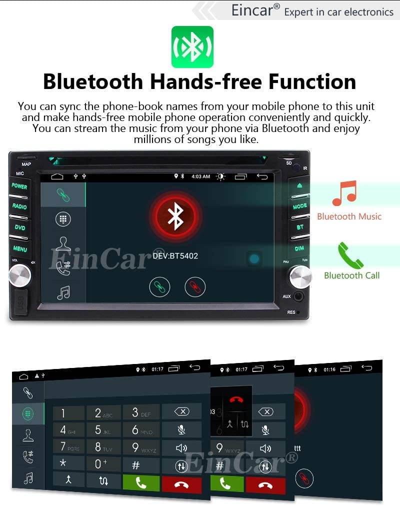 Android 10.0 Car Radio with Bluetooth Double Din Car Stereo Receiver,6.2 inch Car Video Music Player GPS Navigation SD USB AUX Input,Car Audio FM Radio,WiFi,Phone Mirror Link,Steering Wheel Control