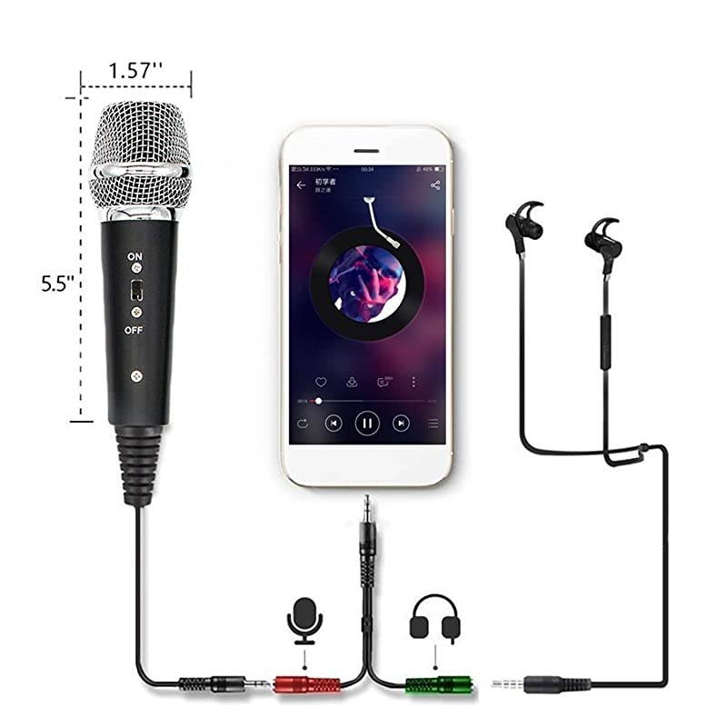 Recording Microphone 3.5mm Plug and Play PC Microphone, Broadcast Microphone for Computer Desktop Laptop MAC Windows Online Chatting Podcast Skype YouTube Game