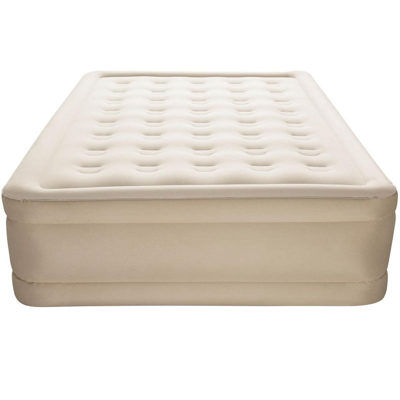 Bestway Fortech 20" Inflatable Queen Airbed Built-In Pump Air Mattress (2 Pack)