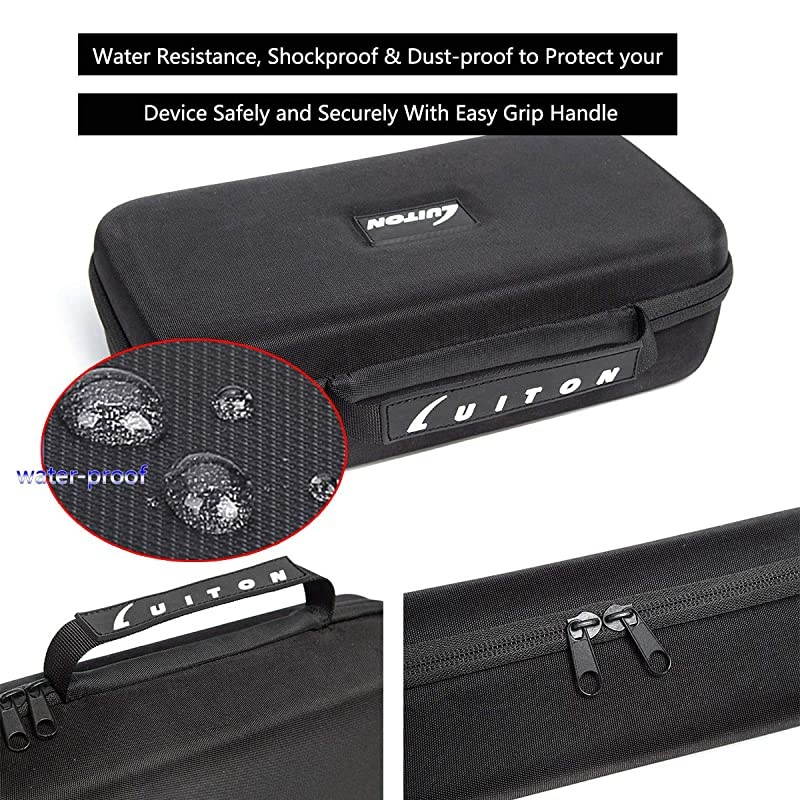 3 in1 Multi-Function Radio Holder Holster Case Pouch Bag For GPS Compatible with Motorola baofeng UV5R UV82 UV5RA 888S Retevis H777 F8HP Two Way Radio Walkie Talkies (2Packs) with 2 UV-5R Clips