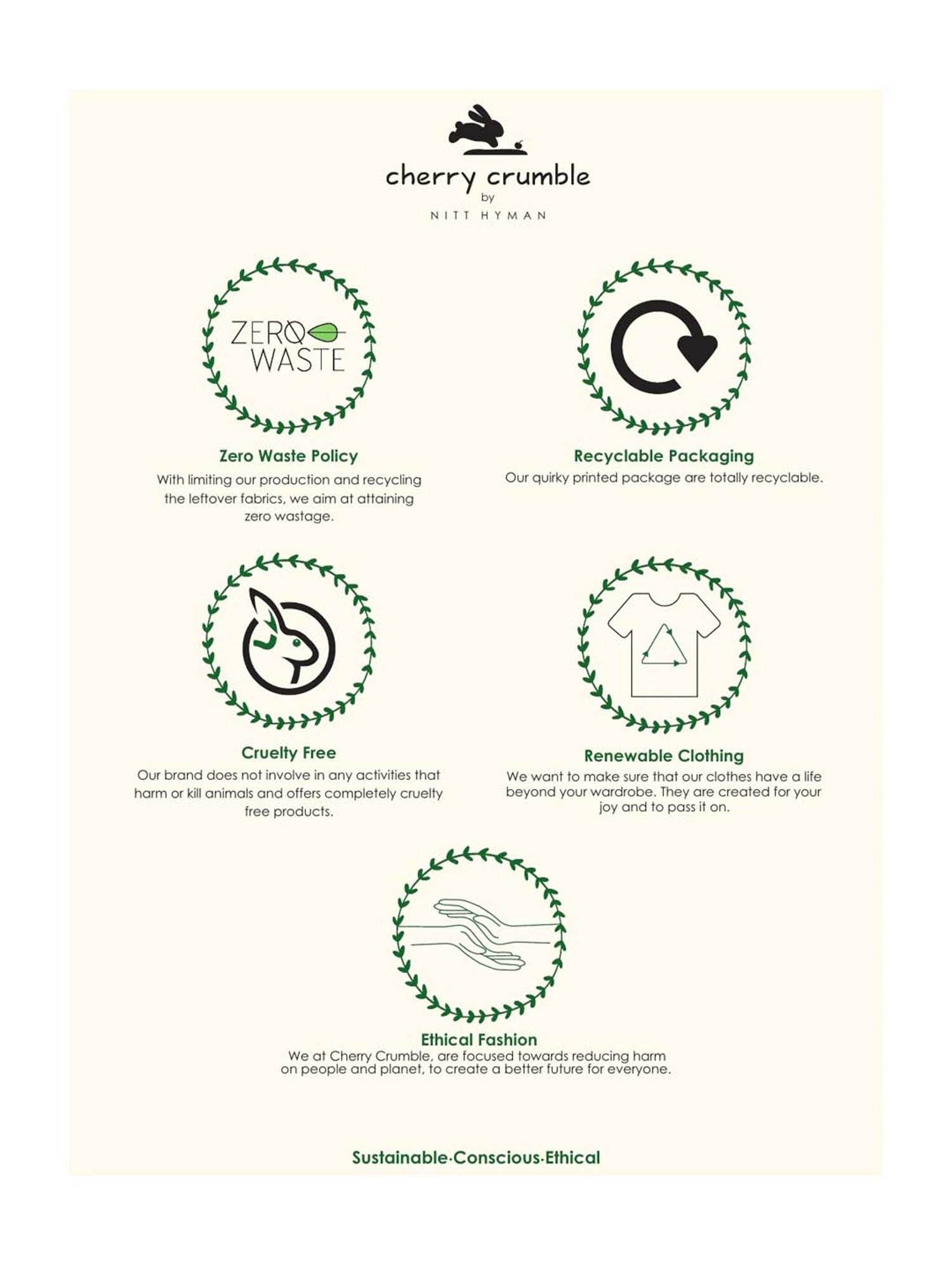 Cherry Crumble By Nitt Hyman Boys Brown Cotton Dungaree