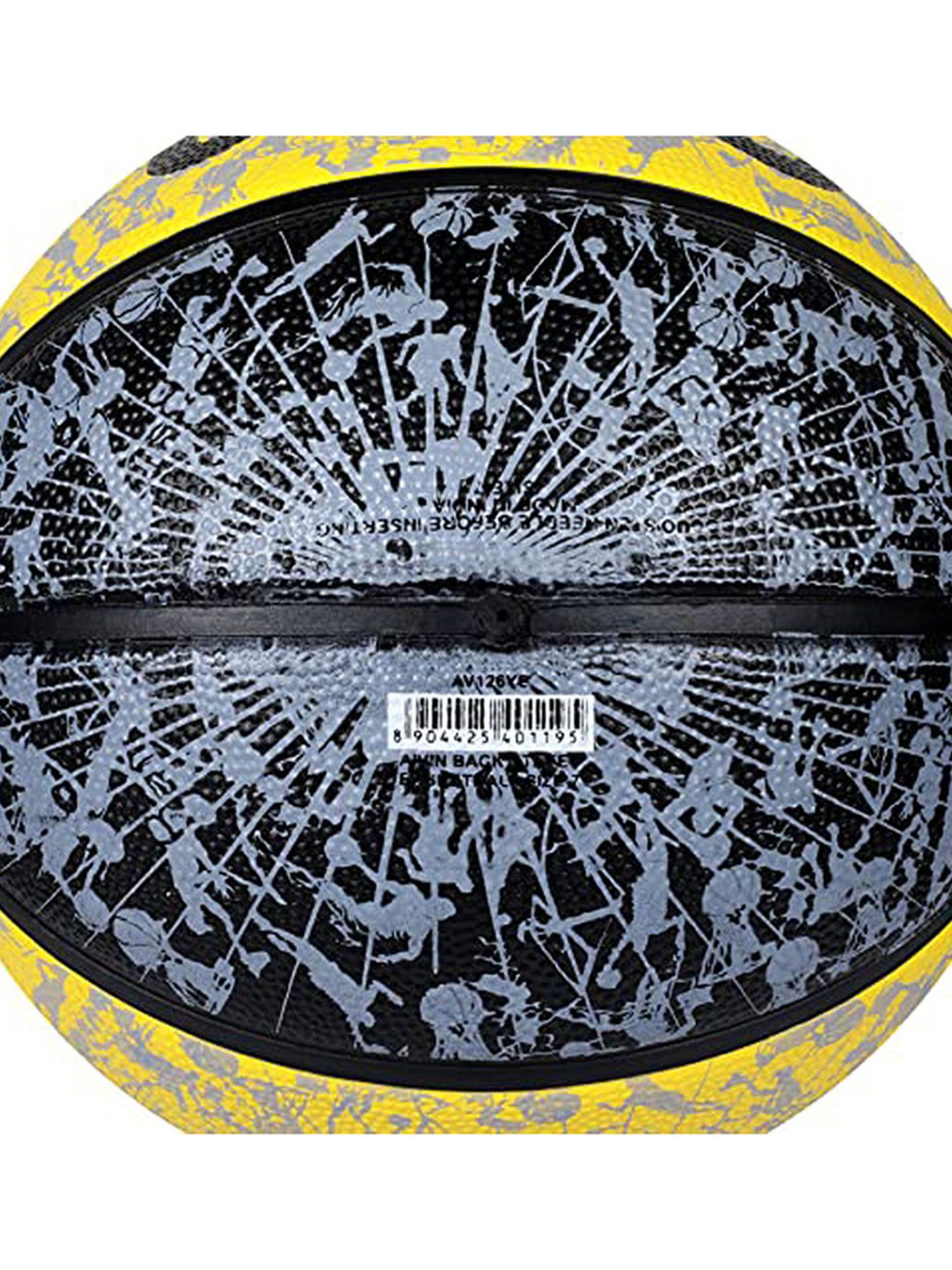 AIVIN Back Street Basketball (Yellow) Size - 7