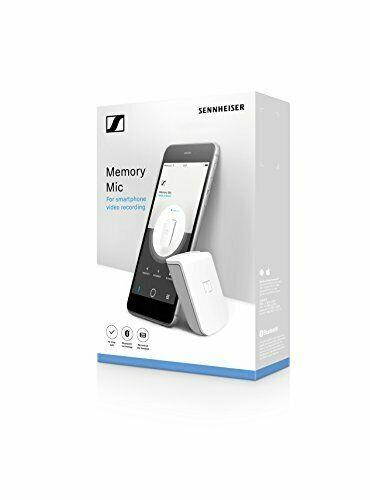 Sennheiser Memory Mic Wearable Wireless Smartphone Mic (White)