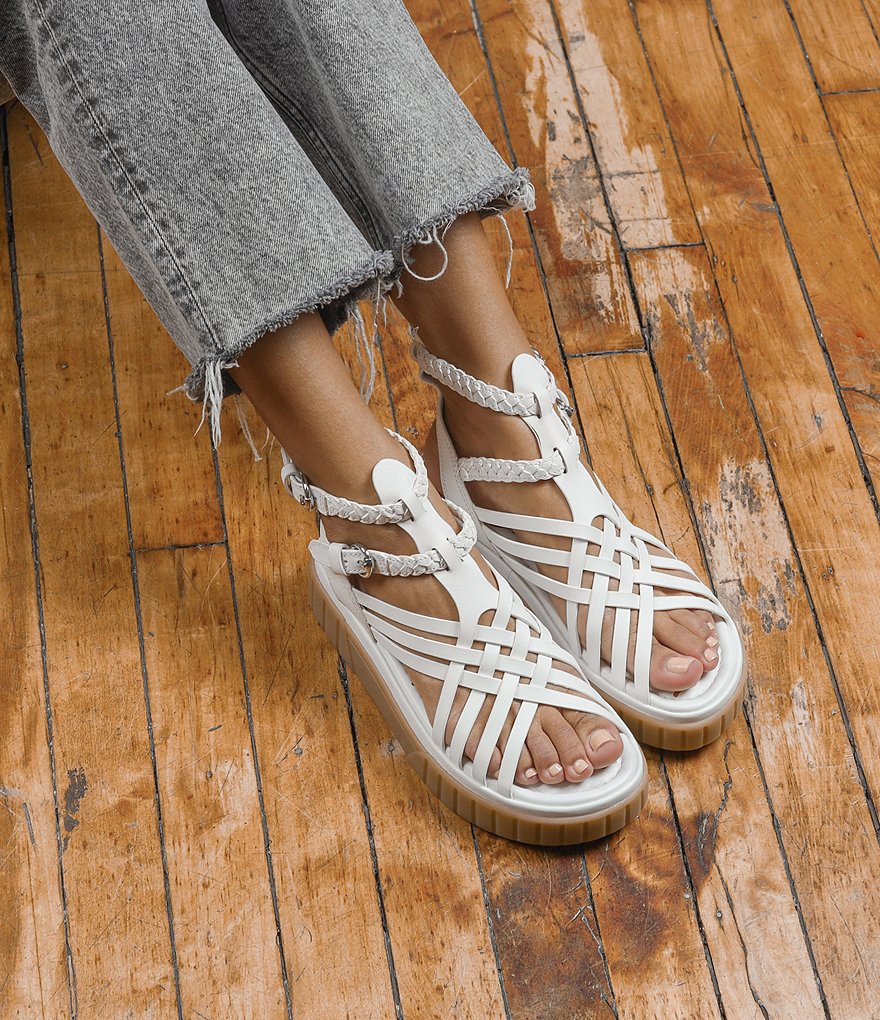 Sam Edelman Geana Leather Gladiator Sandals