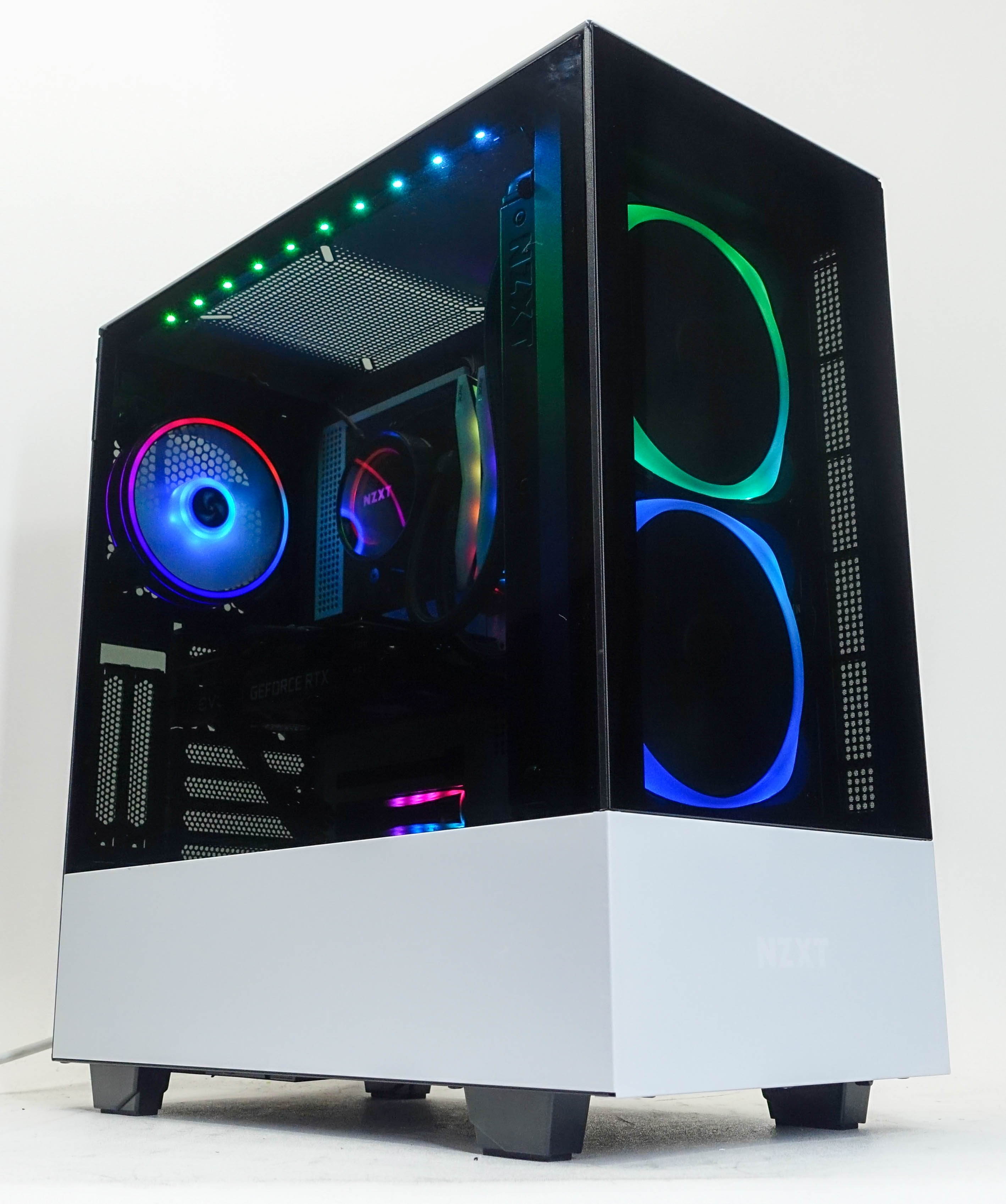Custom Gaming Desktop PC - Intel i7-10700K 3.8GHz - GeForce RTX 3060 12GB - 16GB DDR4 RAM - 1TB NVME M.2 SSD (Solid State Drive) - 750w 80+ Bronze PSU - Wi-Fi