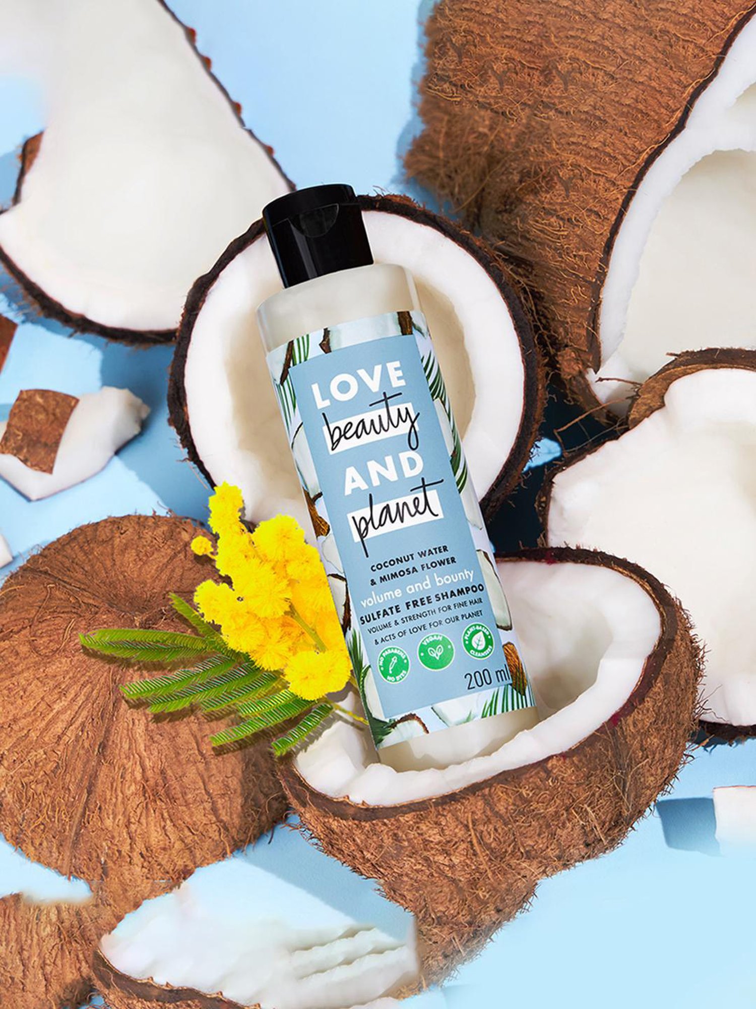 Love Beauty & Planet Coconut Water & Mimosa Flower Shampoo - 200 ml