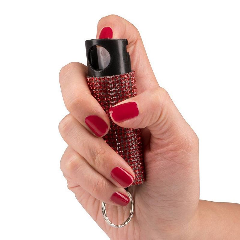 Guard Dog Security Bling it on Pepper Spray Red