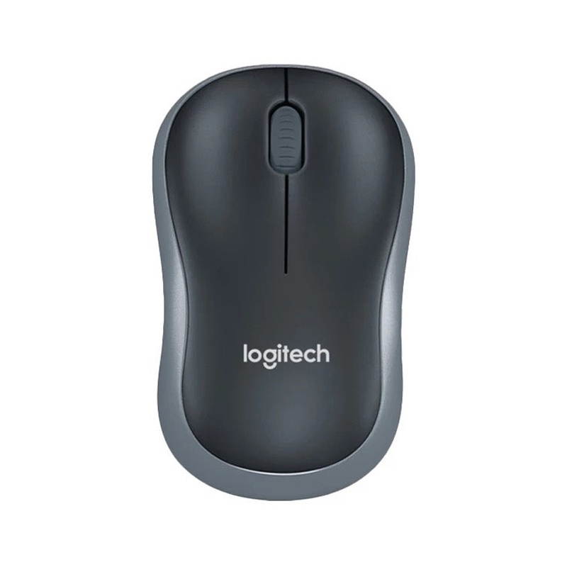Logitech M185 2.4GHz 3-keys 1000DPI Wireless Optical Mouse, Wireless Range: 10m
