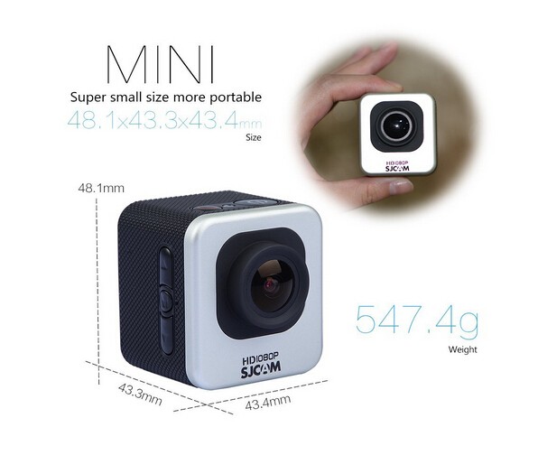 SJCAM M10 1080p 1.5 Inch LCD Display 170&deg;a+ Hd Wide-angle Sports Helmet Camera