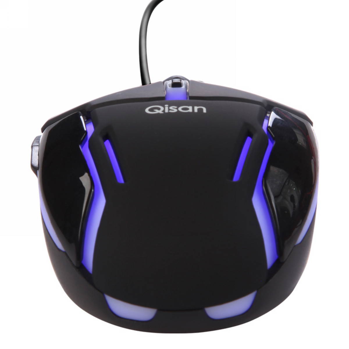 Qisan X5 Chameleon 7 Colors LED Backlight USB Wired Gaming Mouse