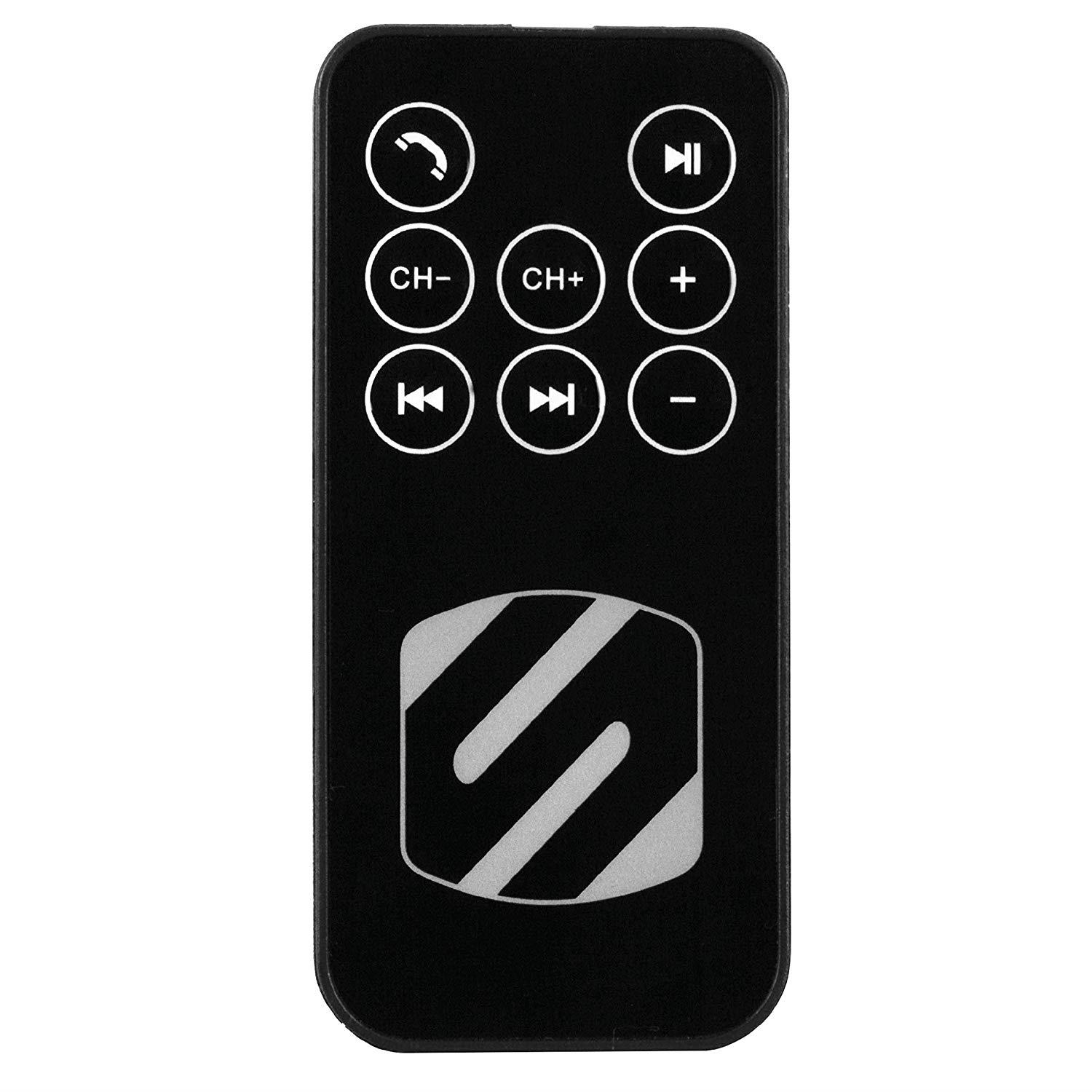 SCOSCHE BTFMPD Universal Bluetooth Hands-Free Car Kit with Digital FM Transmitter and 18-Watt USB C Power Delivery Car Charger