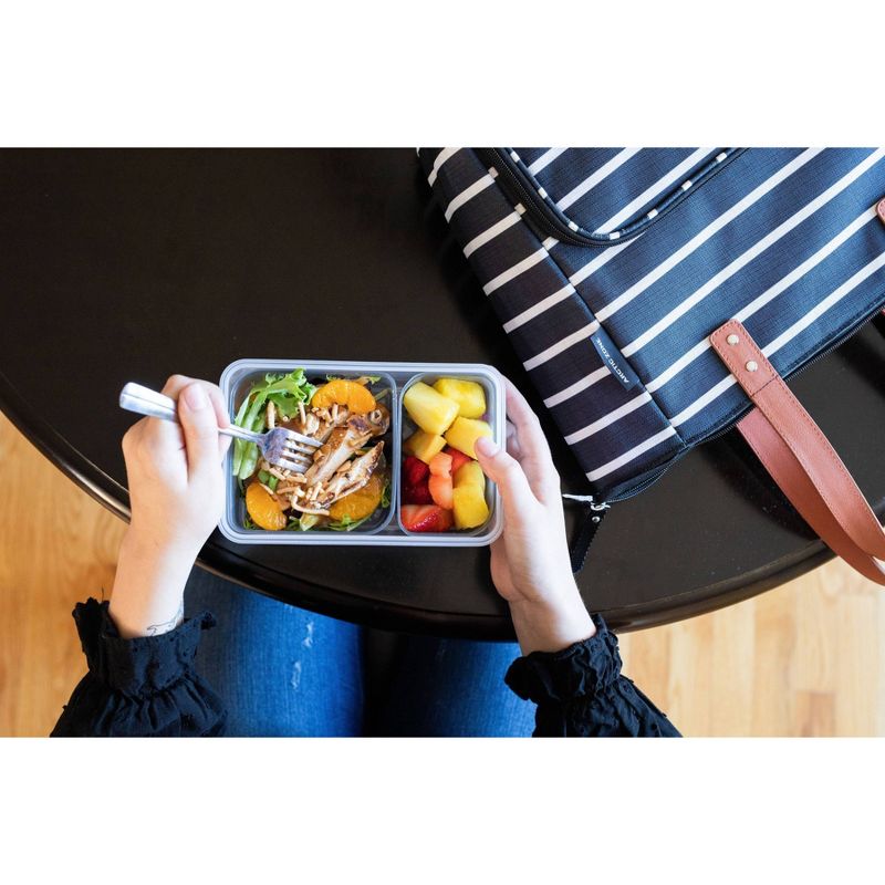 Arctic Zone Abigail Lunch Tote Set - Stripes