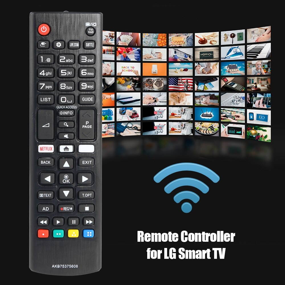 Household Remote Control Television Playing Decoration for LG Smart Television Replacement AKB75375608 LED HDTV LCD TV