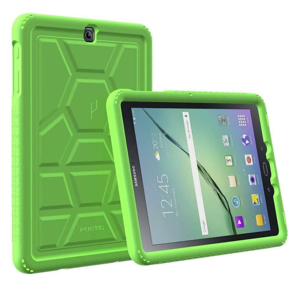 For Samsung Galaxy Tab A 9.7 Inch Tablet SM-T550 Silicone Cover Case Green