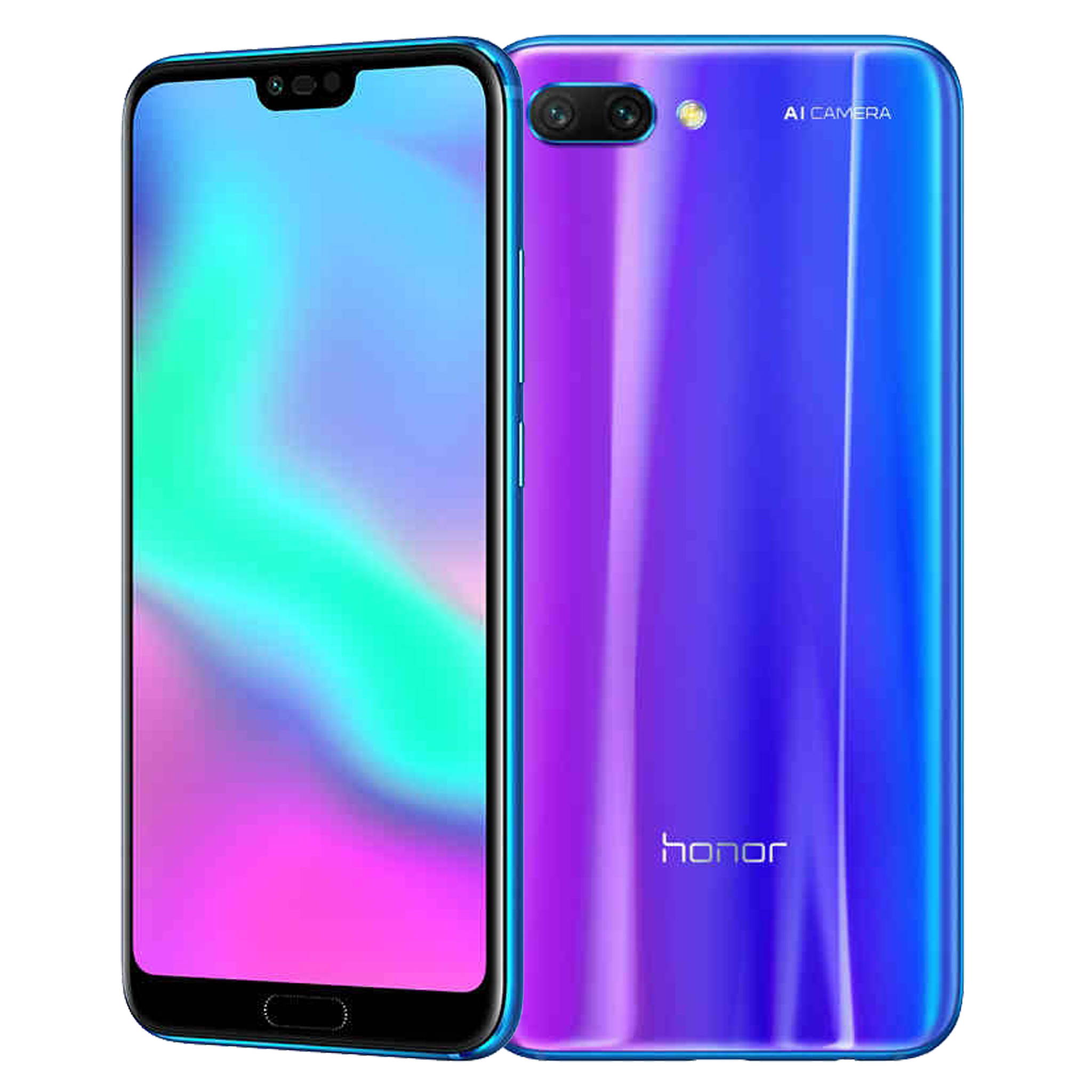 Honor 10 Dual-SIM COL-L29 64GB (No CDMA, GSM only) Factory Unlocked 4G /LTE Smartphone - Glacier Grey