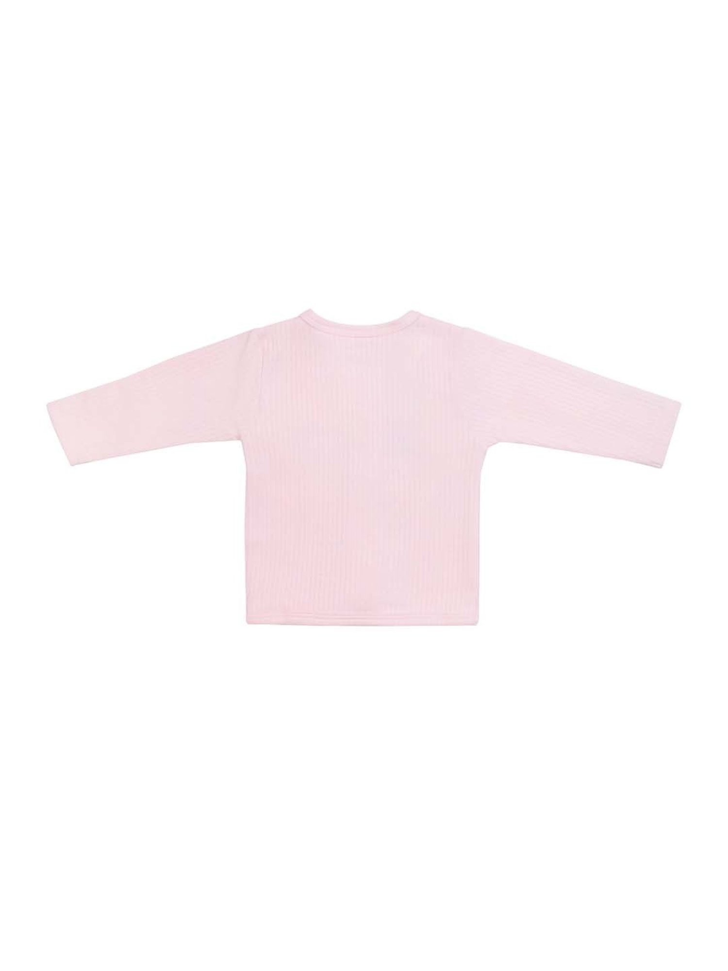 Bodycare Kids Pink Printed Full Sleeves Thermal Set