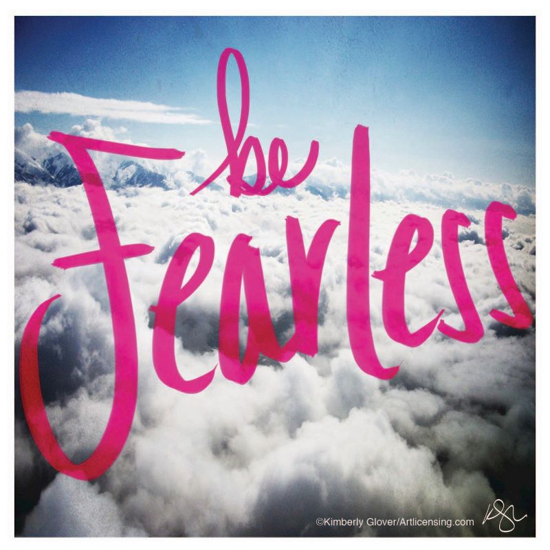 Thirstystone Be Fearless Coaster Set of 4