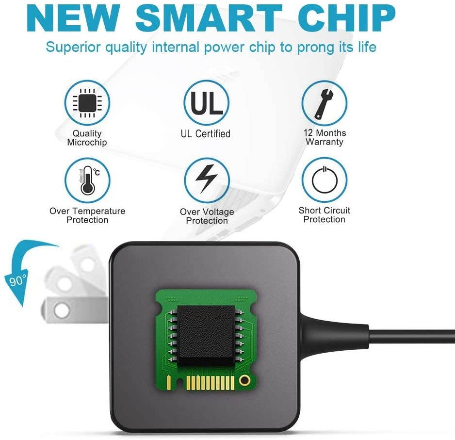 65W AC Charger Fit for Lenovo IdeaPad Flex 14 15 Flex-14 Flex-15 Flex-14IWL Flex-14API Flex-14IML Flex-15IWL Flex-15IML Flex-15IIL Laptop Power Supply Adapter Cord