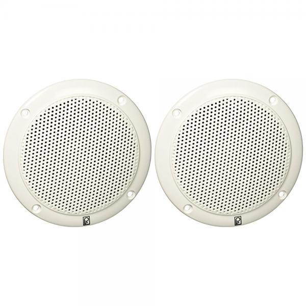 Poly-Planar MA-4054-W 4 2-Way Coaxial White 40W,