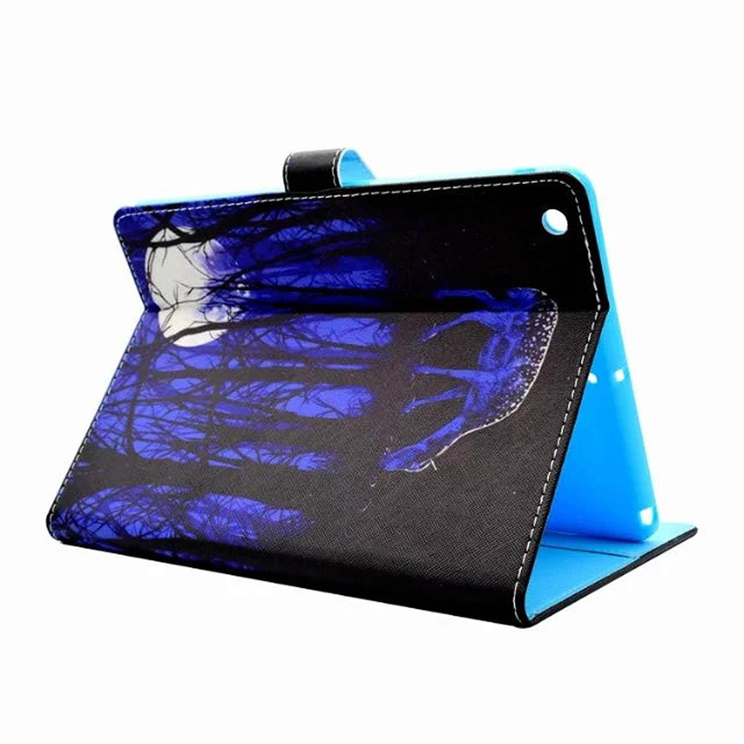 Artyond New iPad 9.7 2017/2018 Case,PU Leather Protective Case [Anti-slip Stripe] Smart Magnetic Cover With [Auto Wake/Sleep Feature] Soft TPU Card Slot Case For New iPad 9.7 2017/2018 (Deer)