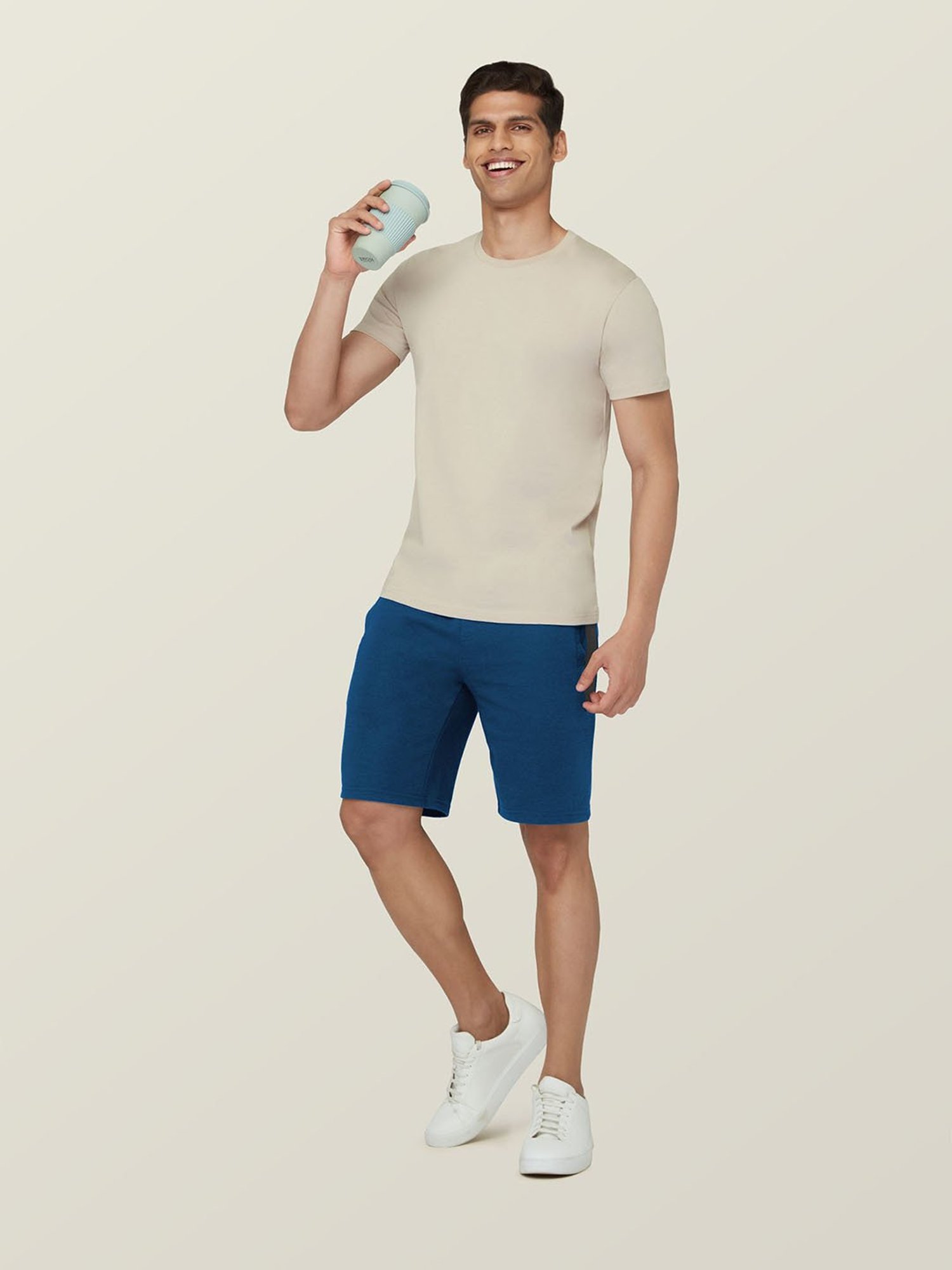 XYXX Light Biege Crew T-Shirt