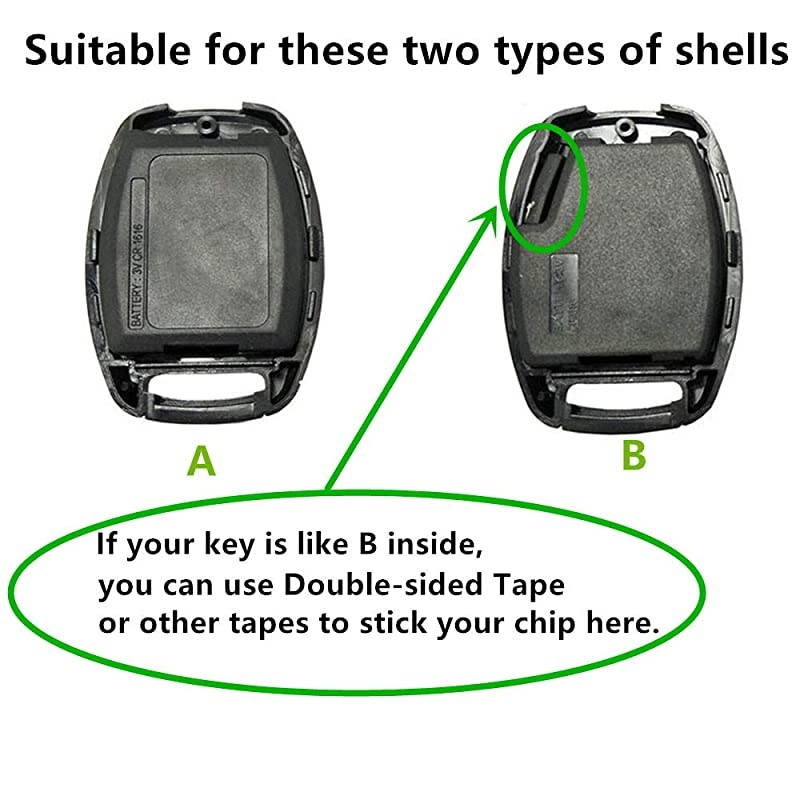 Keyless Entry Key Fob Case Fit Honda 20032007 Accord 20052006 CRV Ridgeline Civic Remote Control Key