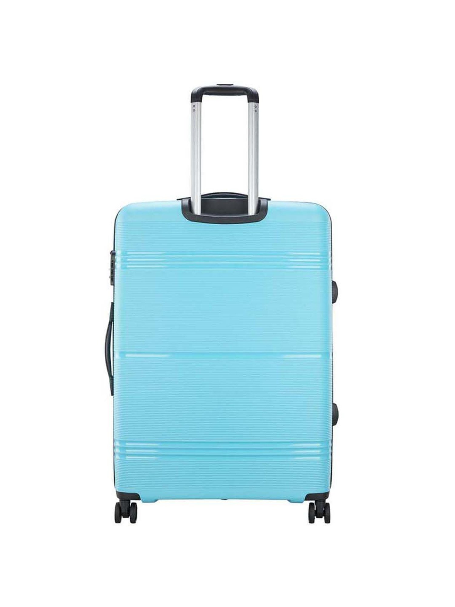 Skybags Focus Turquoise Textured Hard Large Trolley Bag - 54 cm