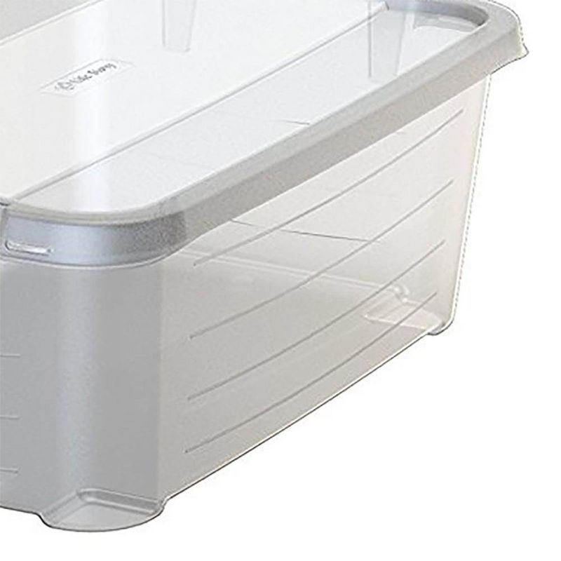 Life Story 14 Quart Clear Stackable Organization Storage Box Container (48 Pack)