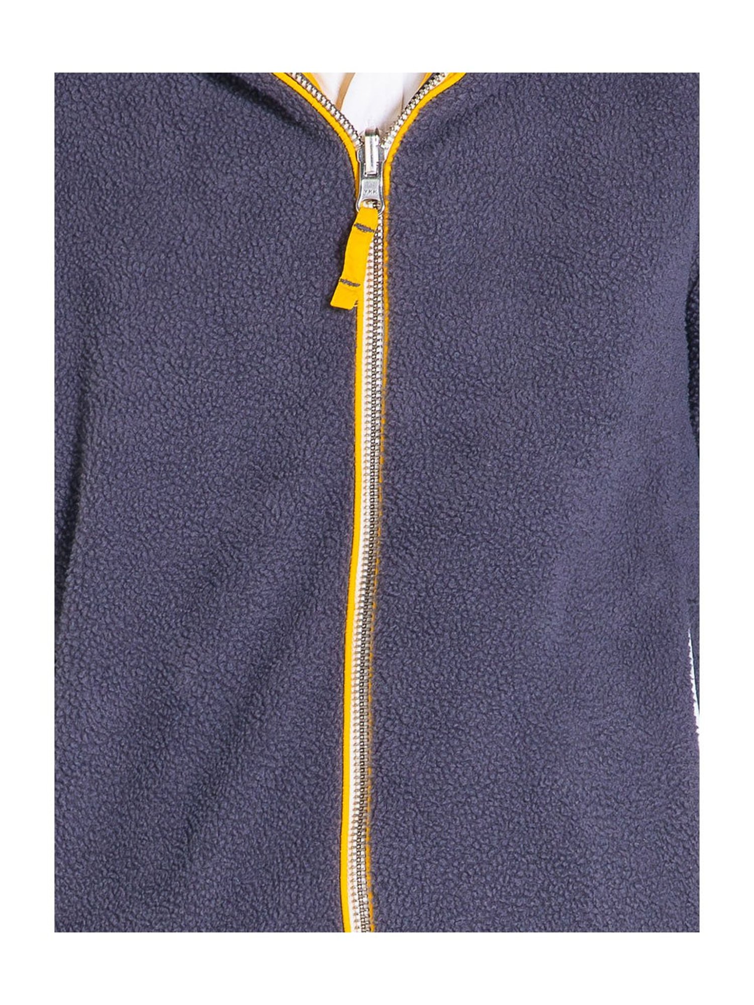 Allen Solly Junior Navy & Green Color Block Full Sleeves Jacket