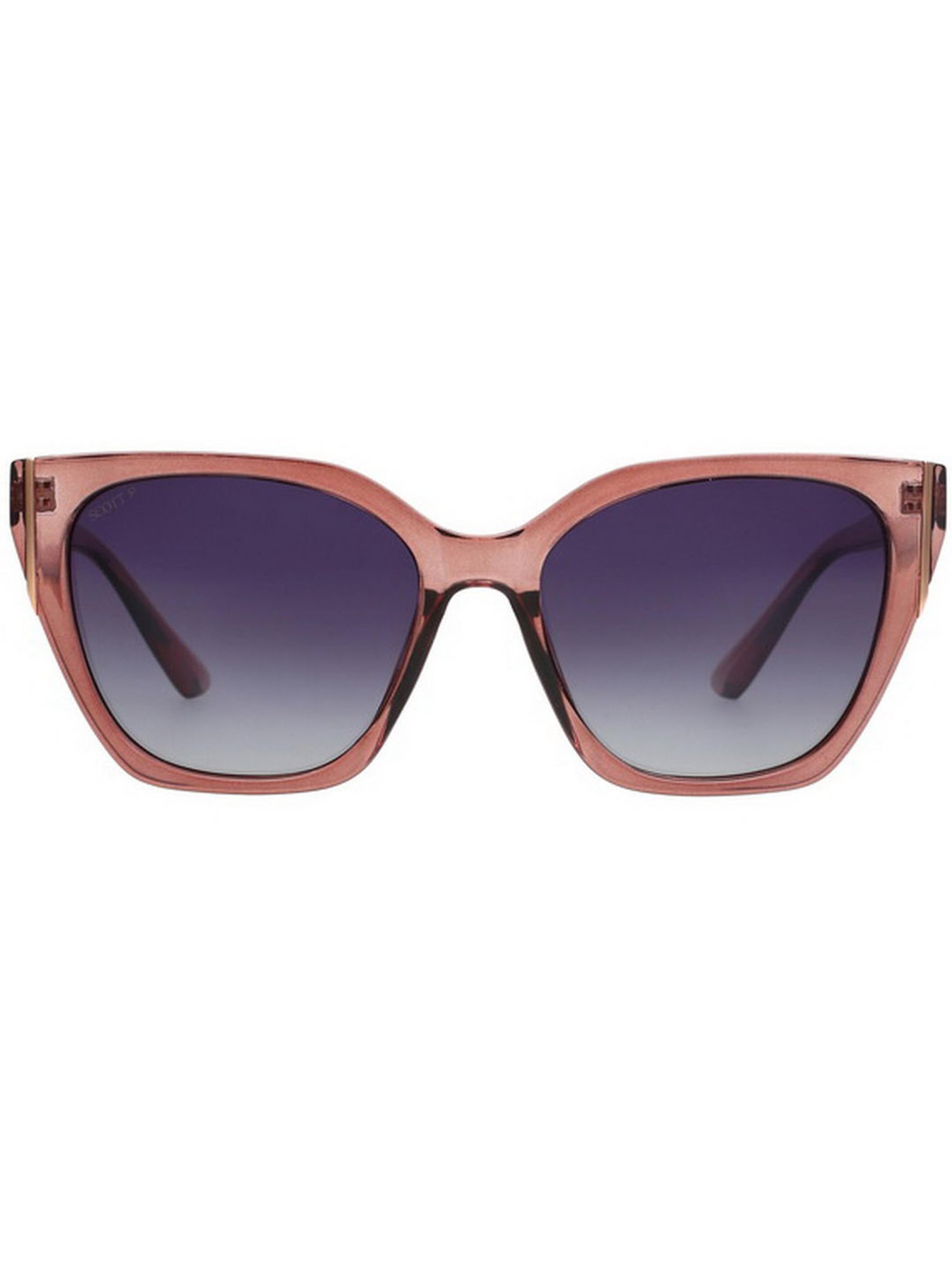 SCOTT Grey Square UV Protection Sunglasses for Women