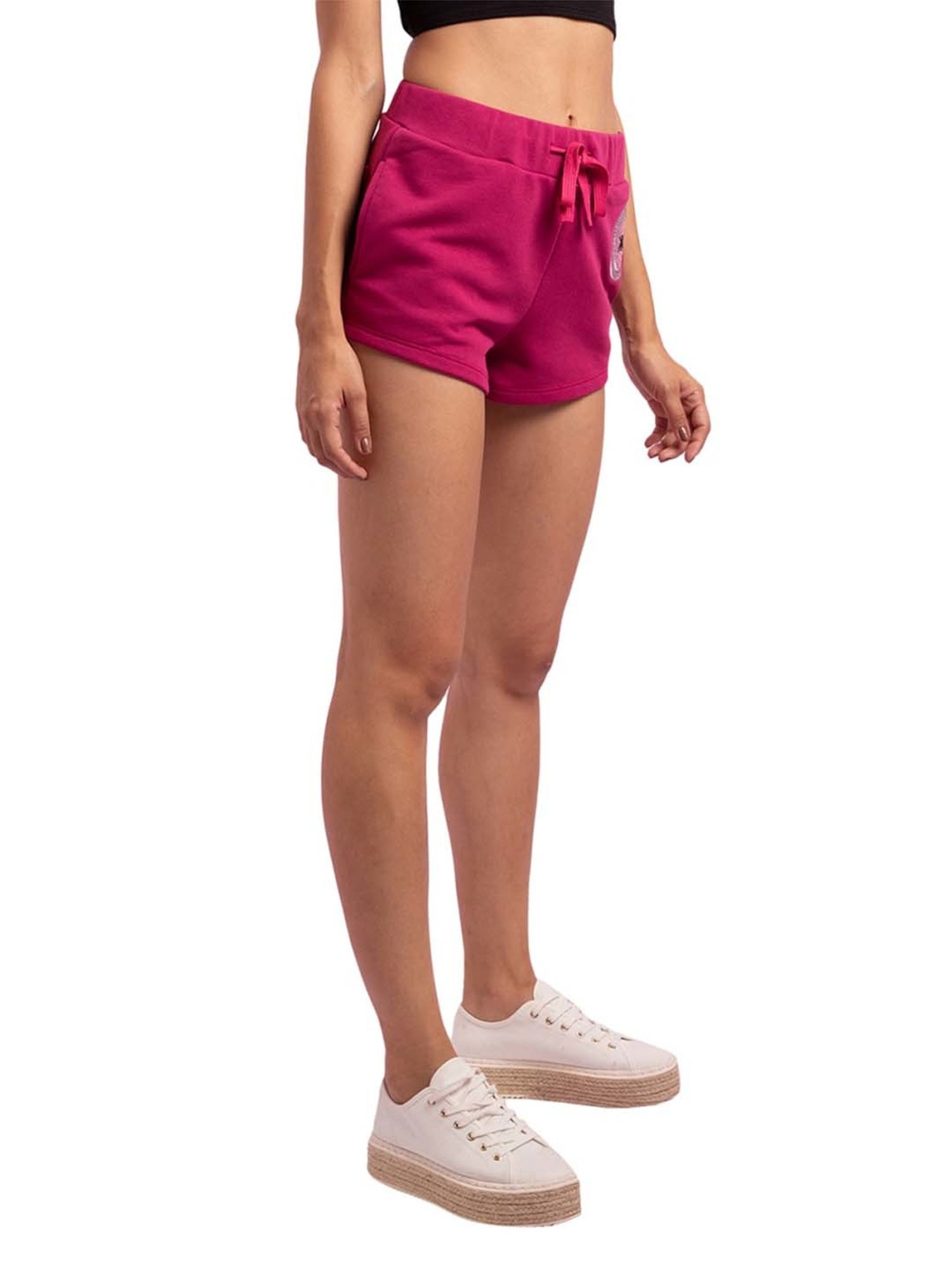 KENDALL + KYLIE Pink Printed Mid Rise Shorts
