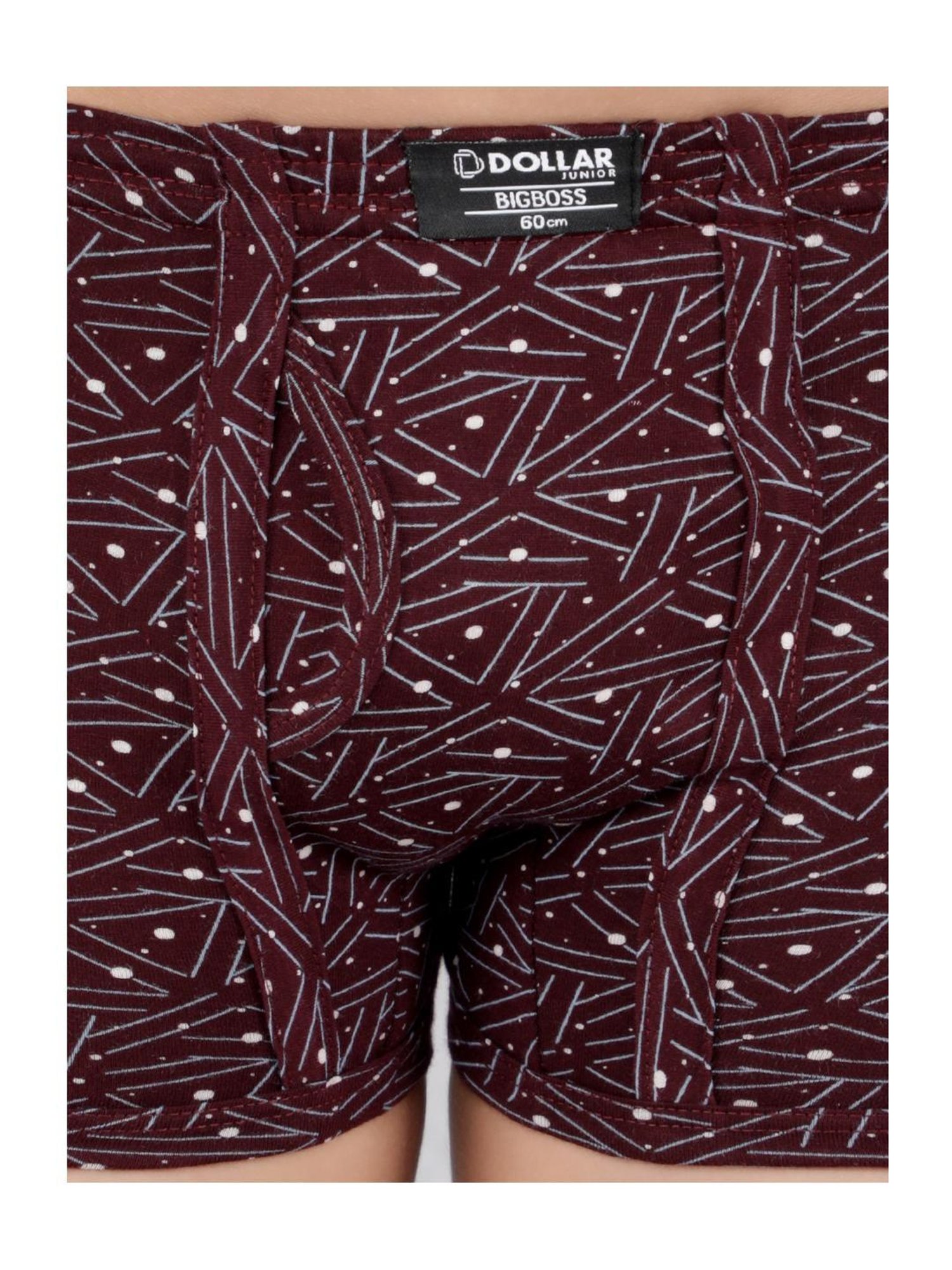 Dollar Bigboss Boys Multicolor Printed Trunks (Pack Of 4)