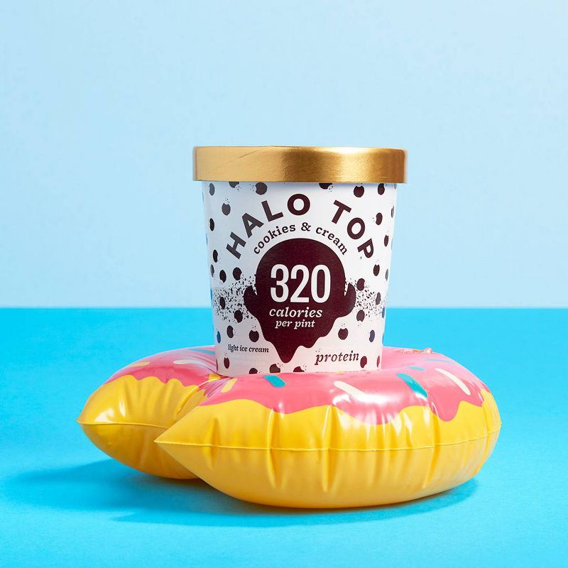 Halo Top Cookies & Cream Ice Cream - 16oz