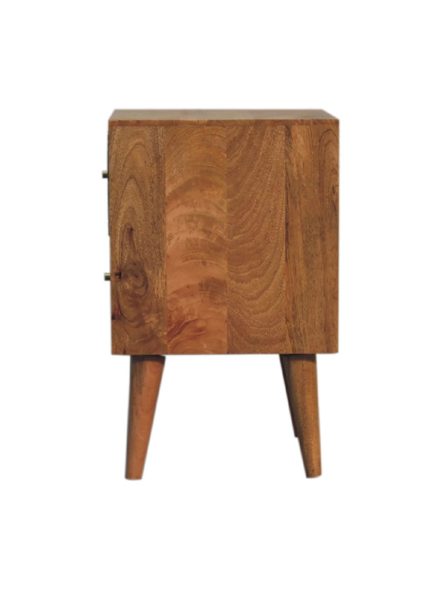 Sleepyhead Ally Teak Brown Sheesham Wood Bedside Table